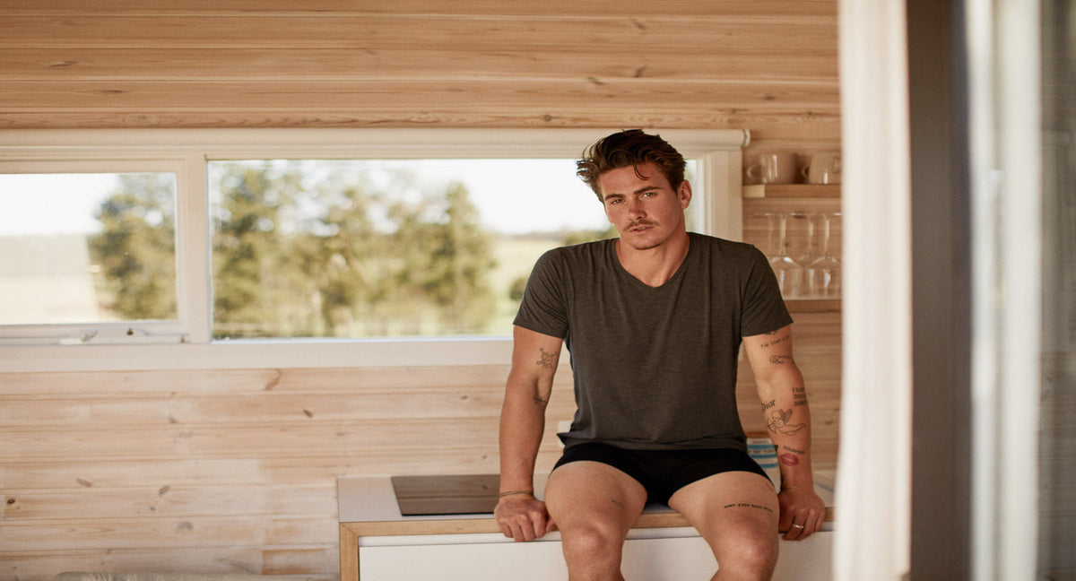 Man in bamboo viscose underwear