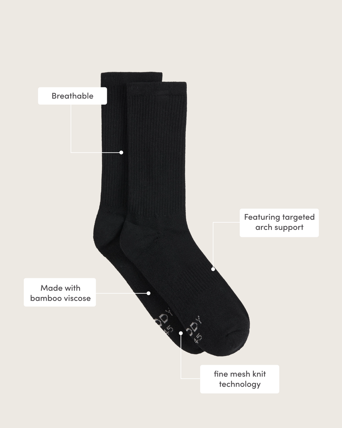 Men's Everyday Boxer Briefs & Socks - Black