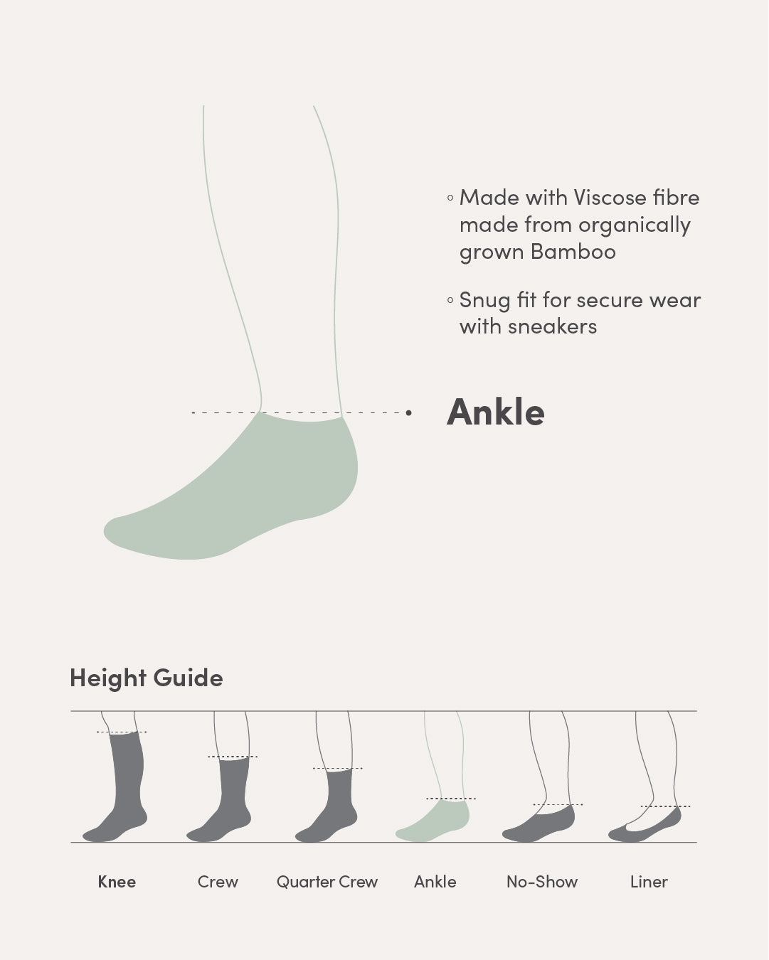 Sport Ankle Socks - White
