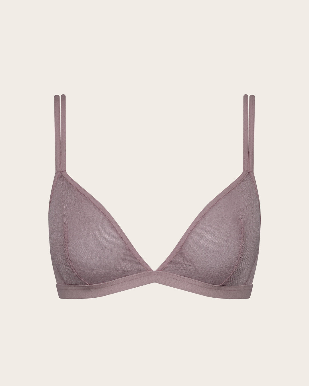 FreeMesh Triangle Bralette - Mauve