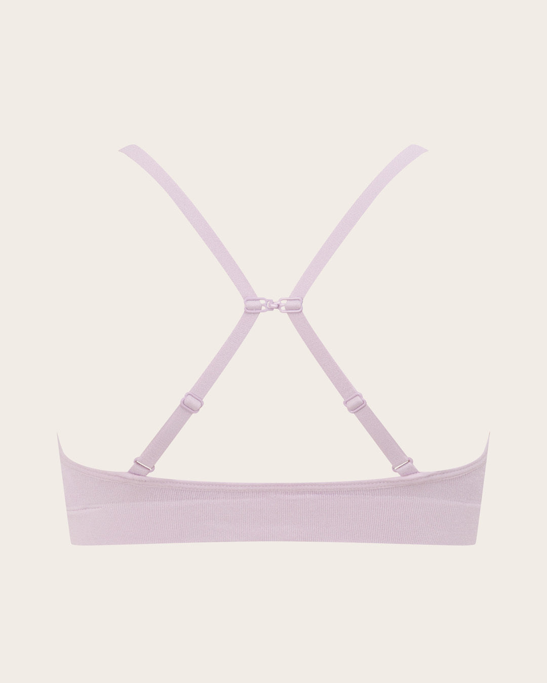 Wireless T-Shirt Bralette - Orchid
