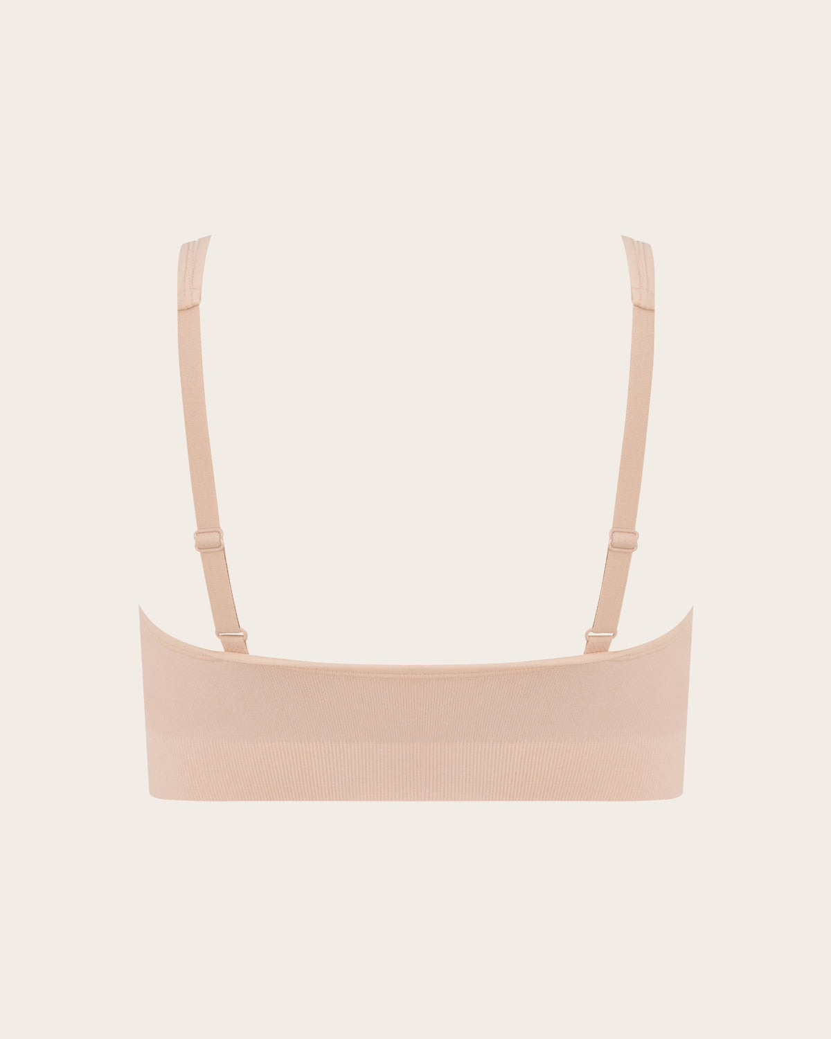Wireless Plunge Bralette - Shell