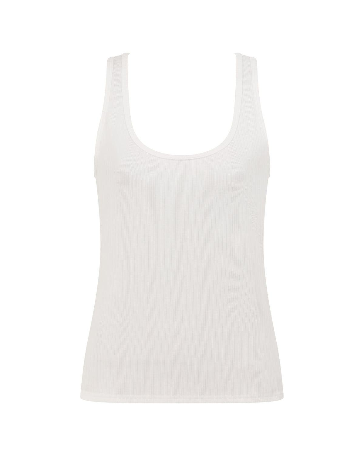 Lounge Tank Top - Chalk White