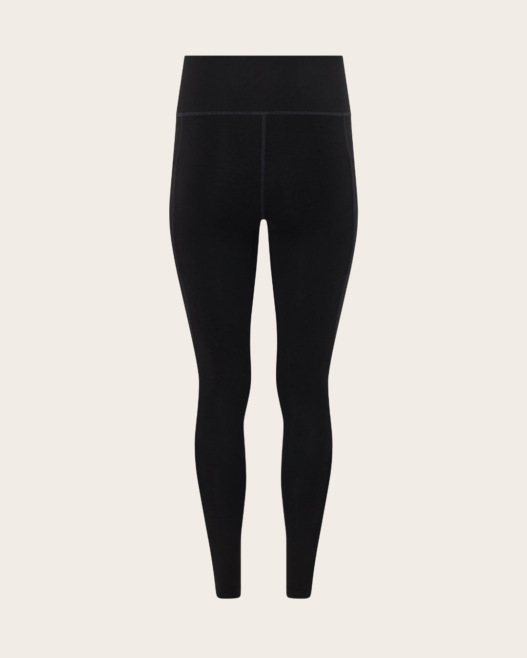 High Waist Leggings with Pocket - Black