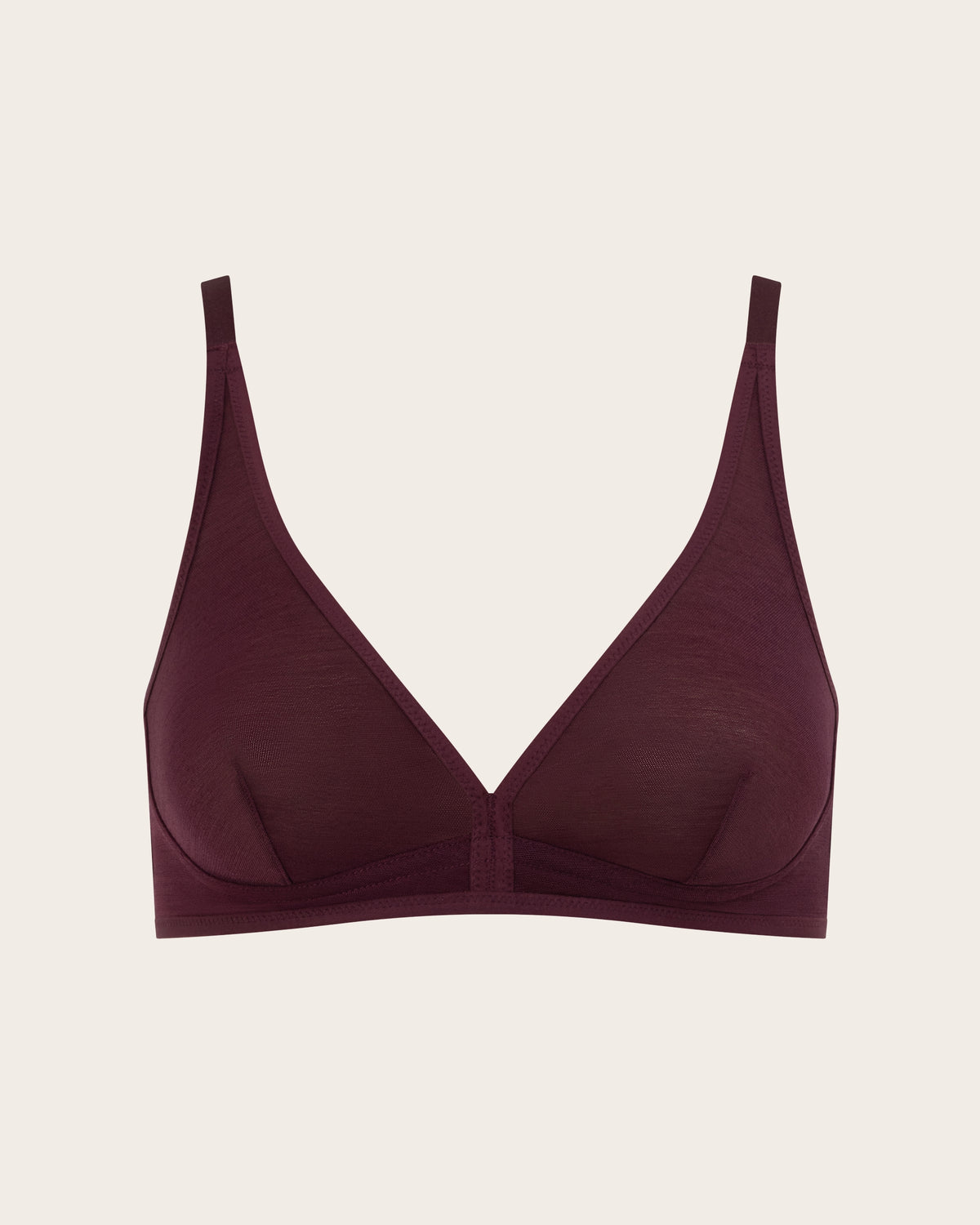 FreeMesh Plunge Bralette - Fig