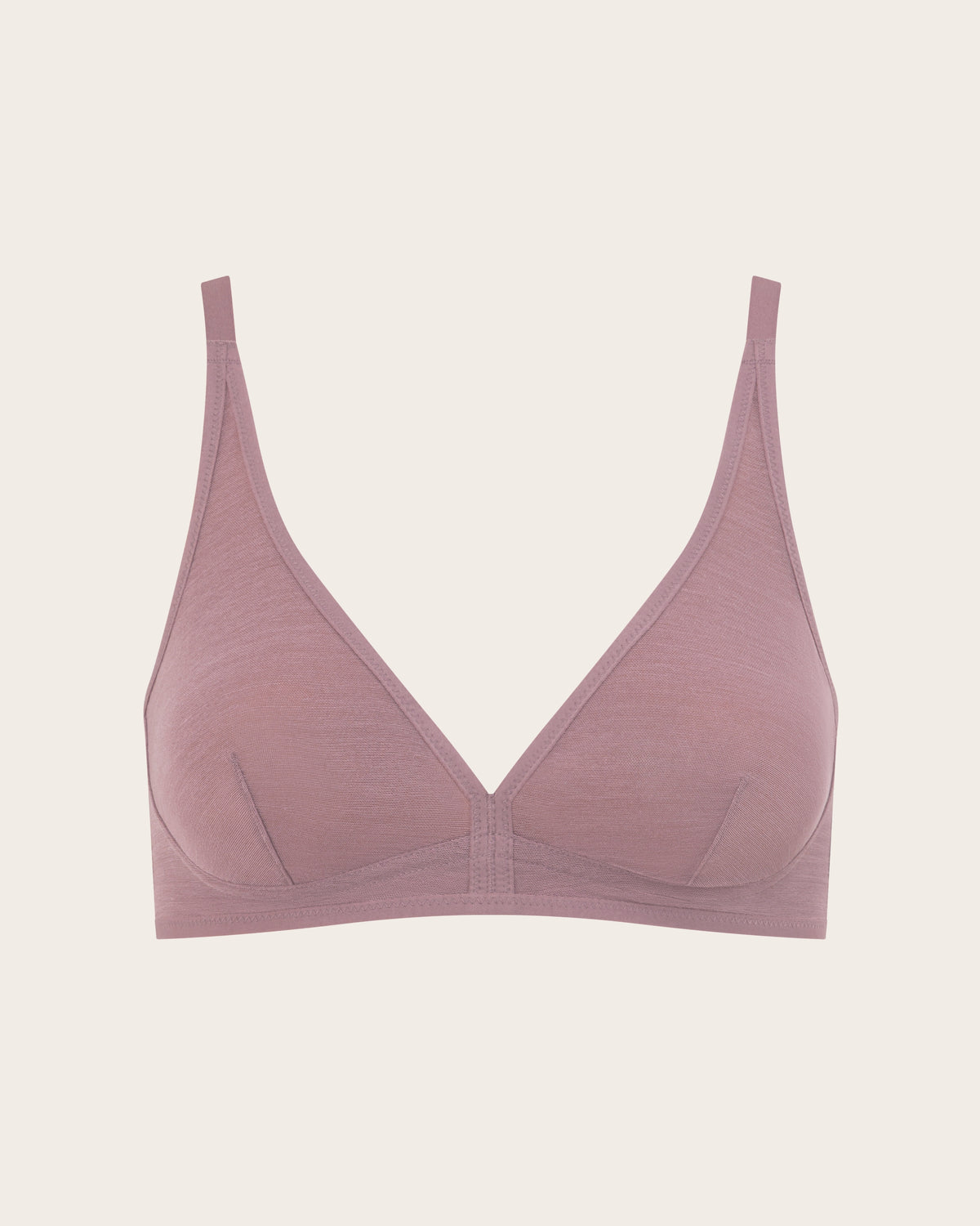 FreeMesh Plunge Bralette - Mauve