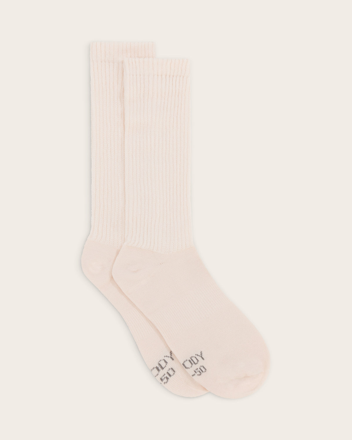 Slouch Socks - Ecru
