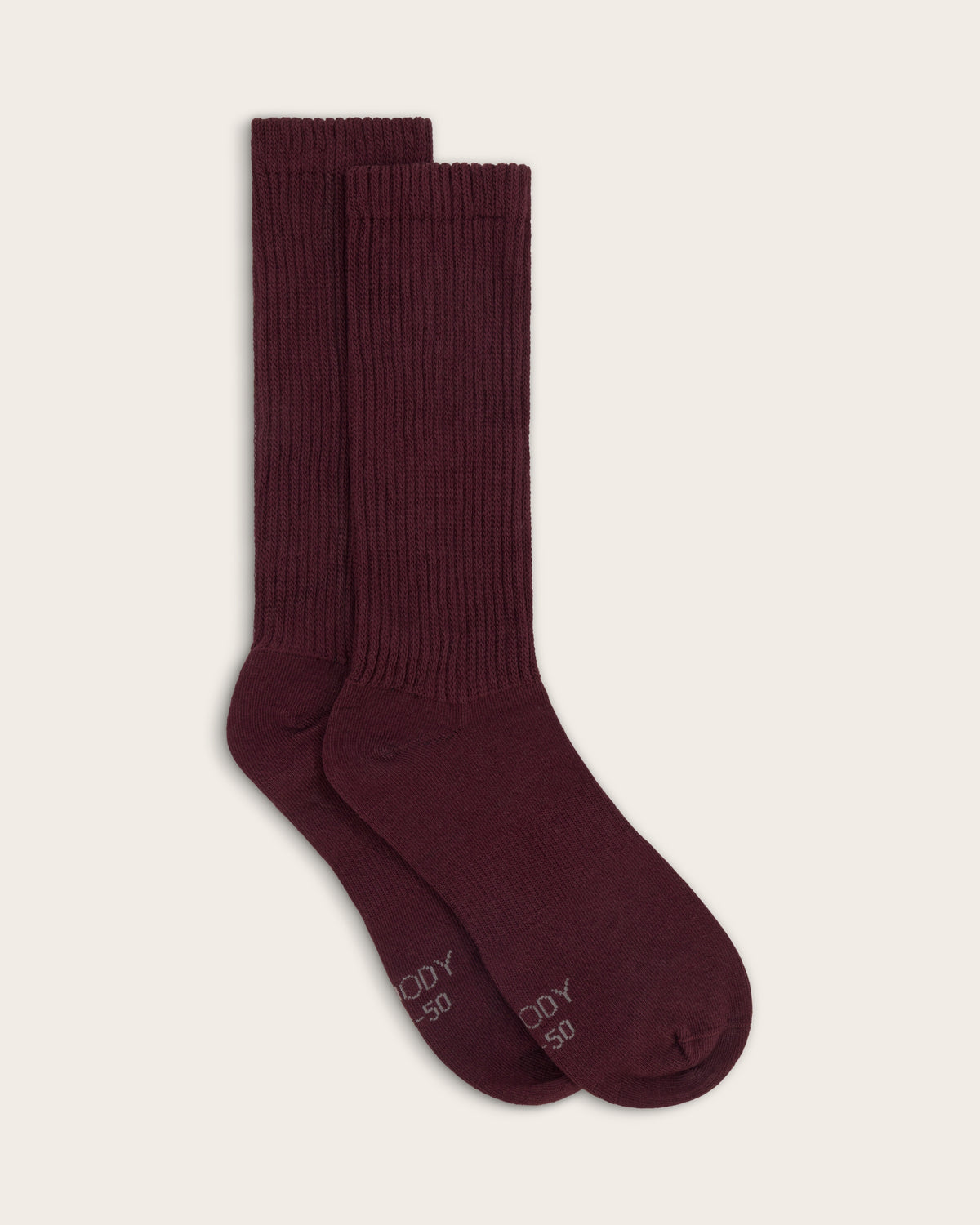 Slouch Socks - Mulberry