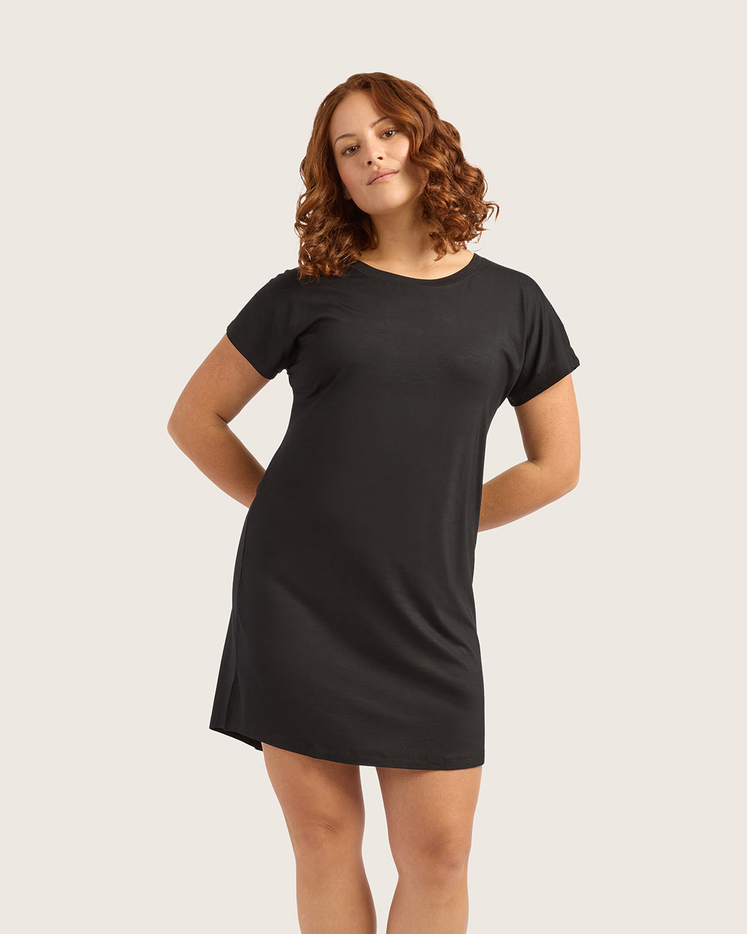Goodnight Nightdress - Black