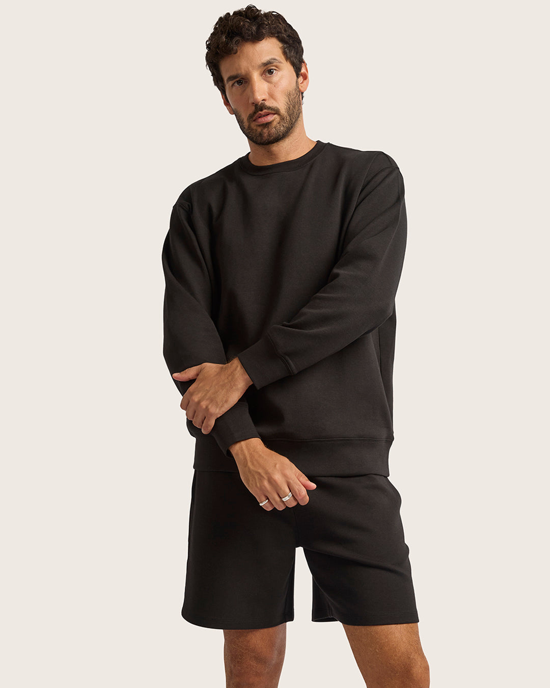 Men's Sweat Shorts 6" - Black
