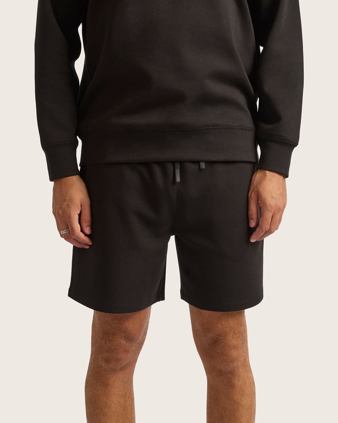 Men's Sweat Shorts 6" - Black