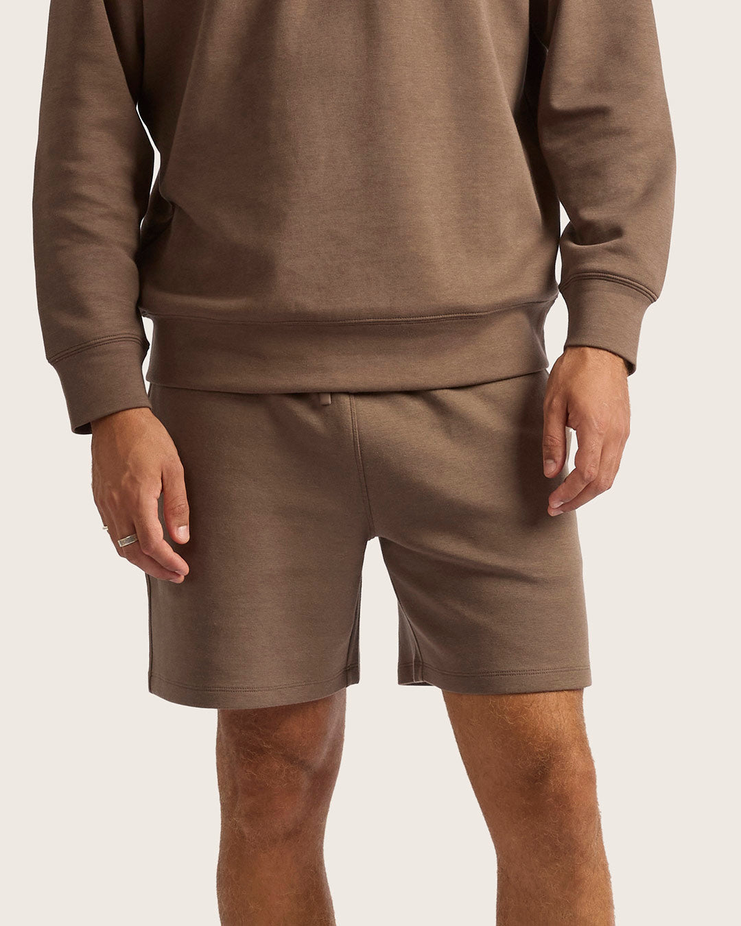 Men's Sweat Shorts 6" - Oyster