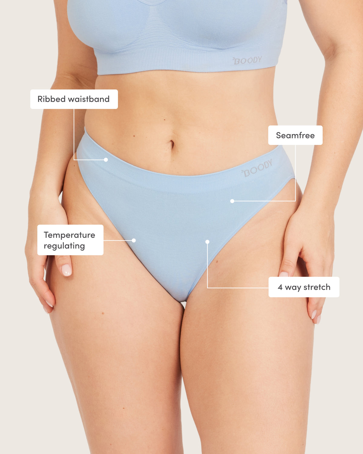 Classic Bikini - Sky Blue