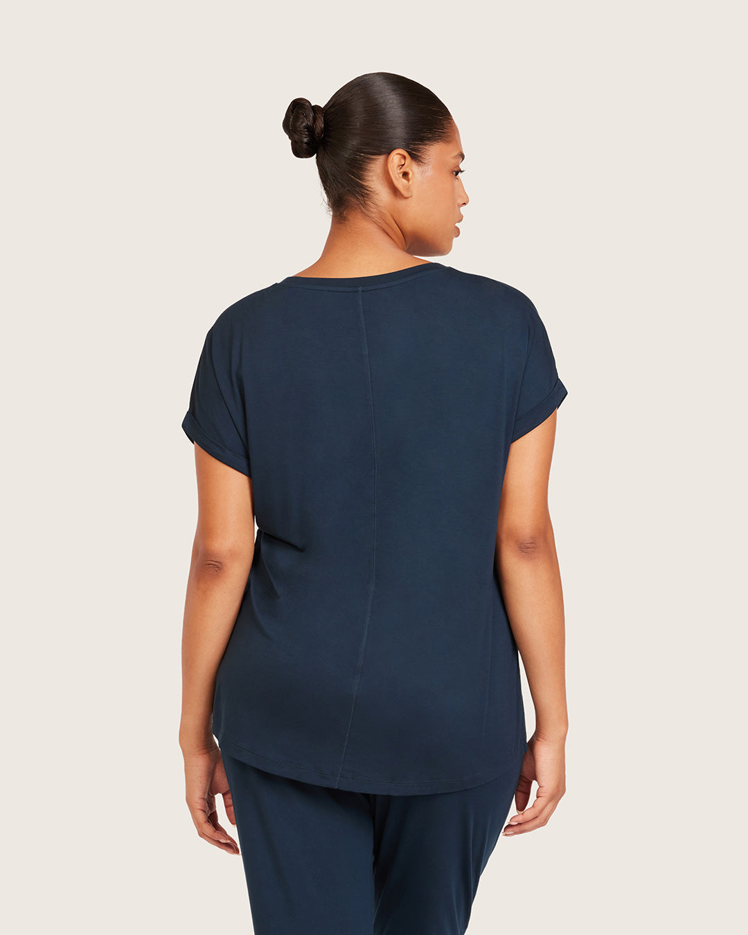Downtime Lounge Top - Midnight