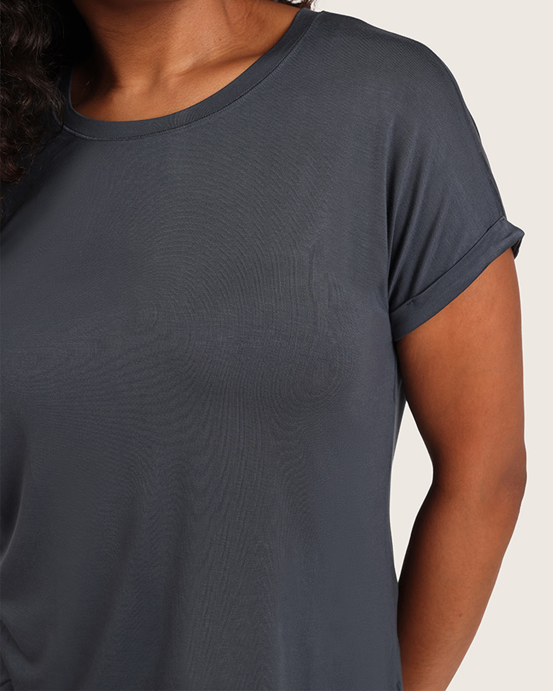 Downtime Lounge Top - Storm