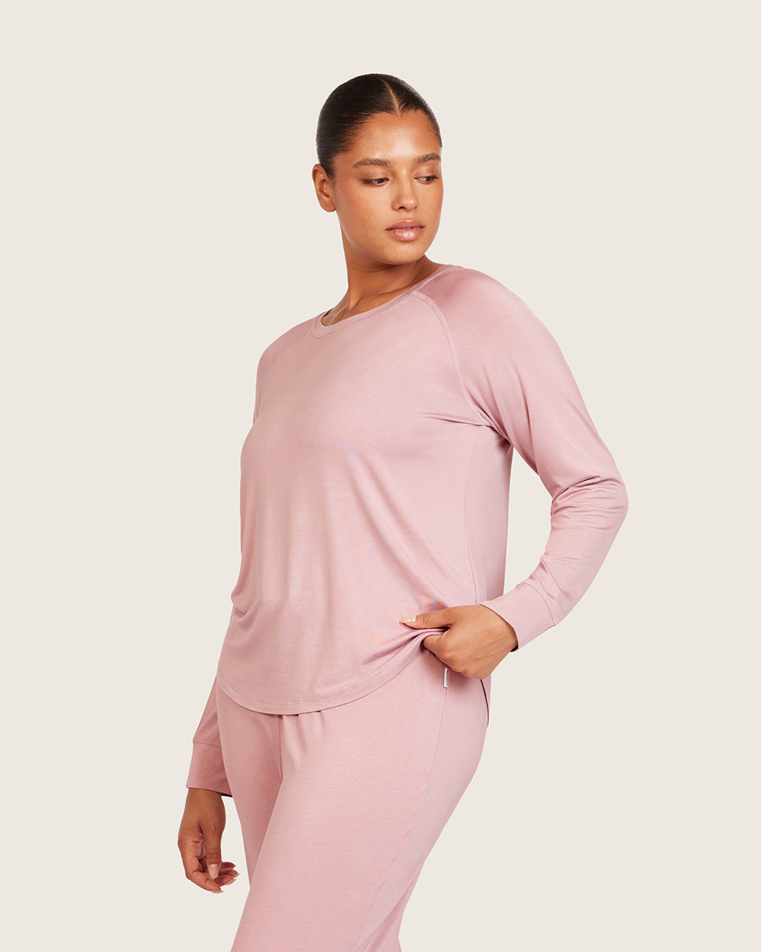 Goodnight Raglan Sleep Top - Lilac