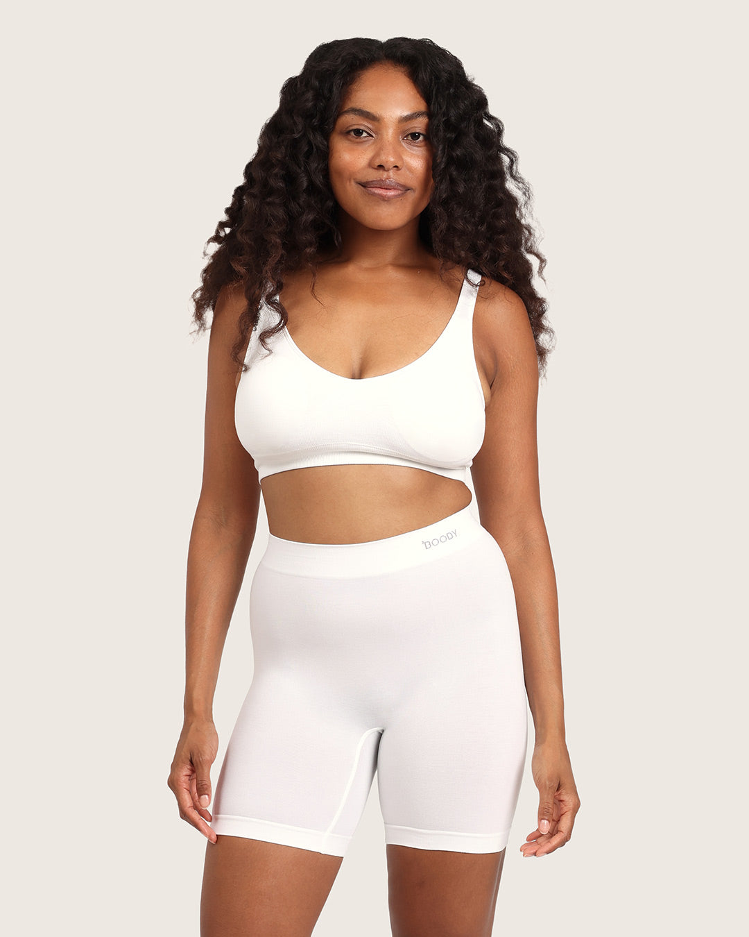 Seamfree Undershorts 6" - White
