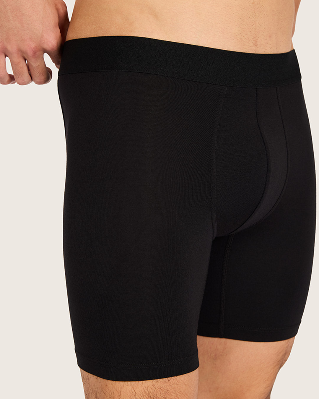 Men's Everyday Mid-Length Boxer Briefs - Black