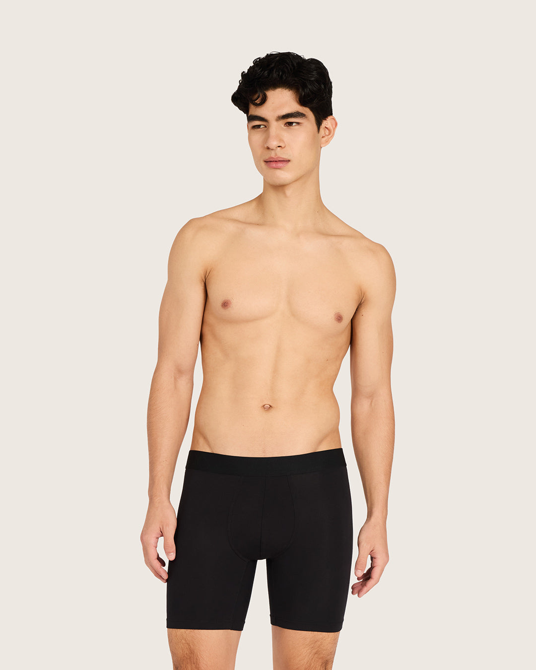 Men's Everyday Mid-Length Boxer Briefs - Black