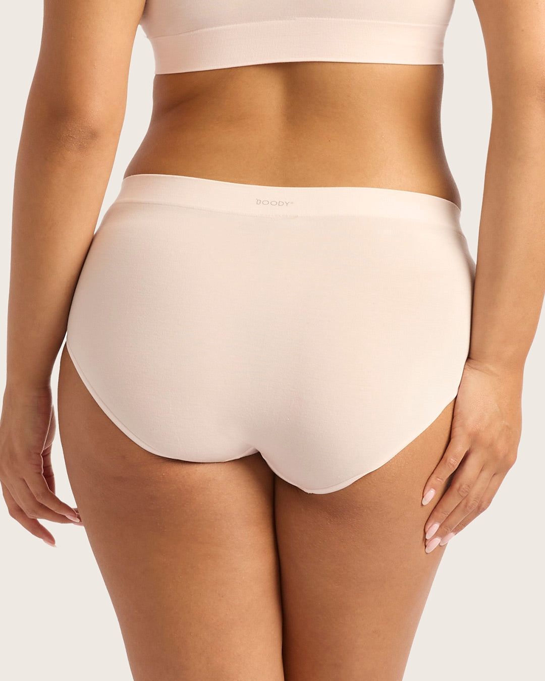 LYOLYTE Full Low Leg Briefs - Powder Pink