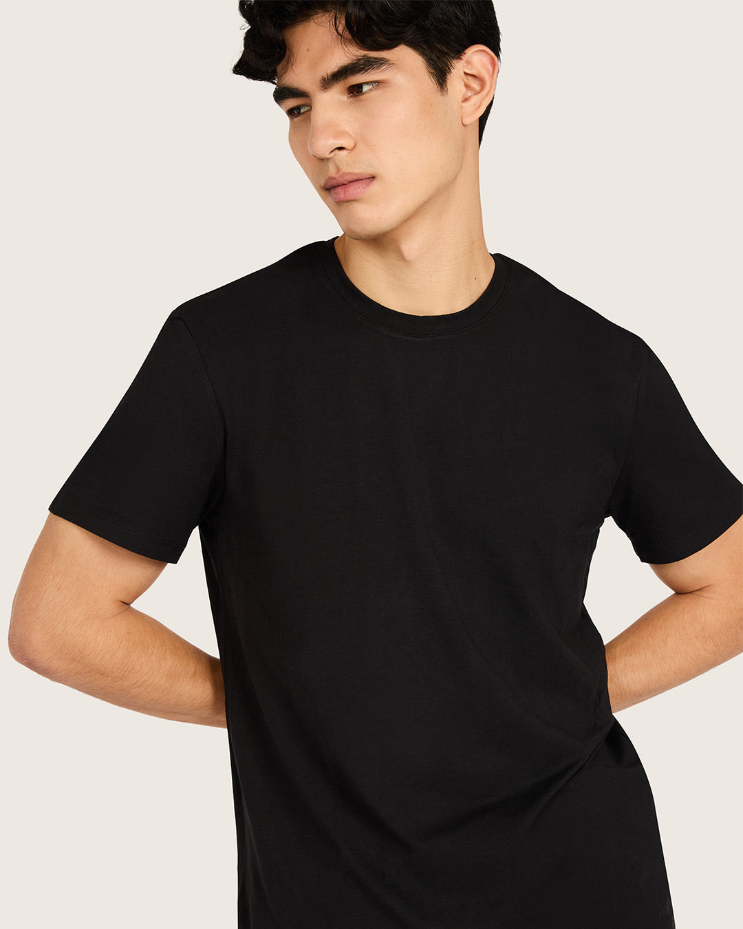 Men's Classic Crew Neck T-Shirt - Black