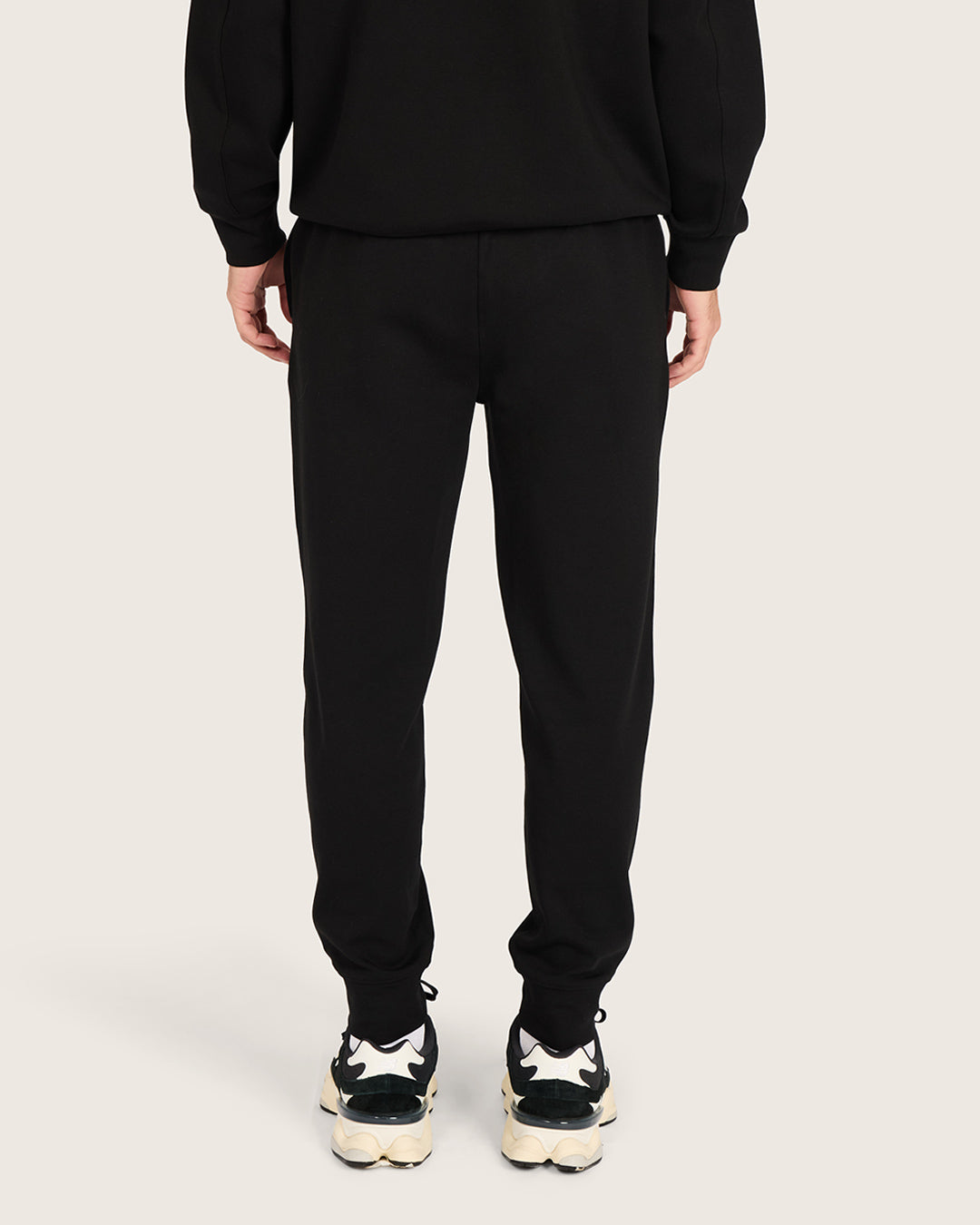 Men's Cuffed Sweat Pants - Black