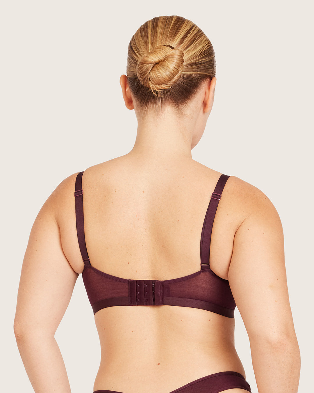 FreeMesh Crop Bralette - Fig