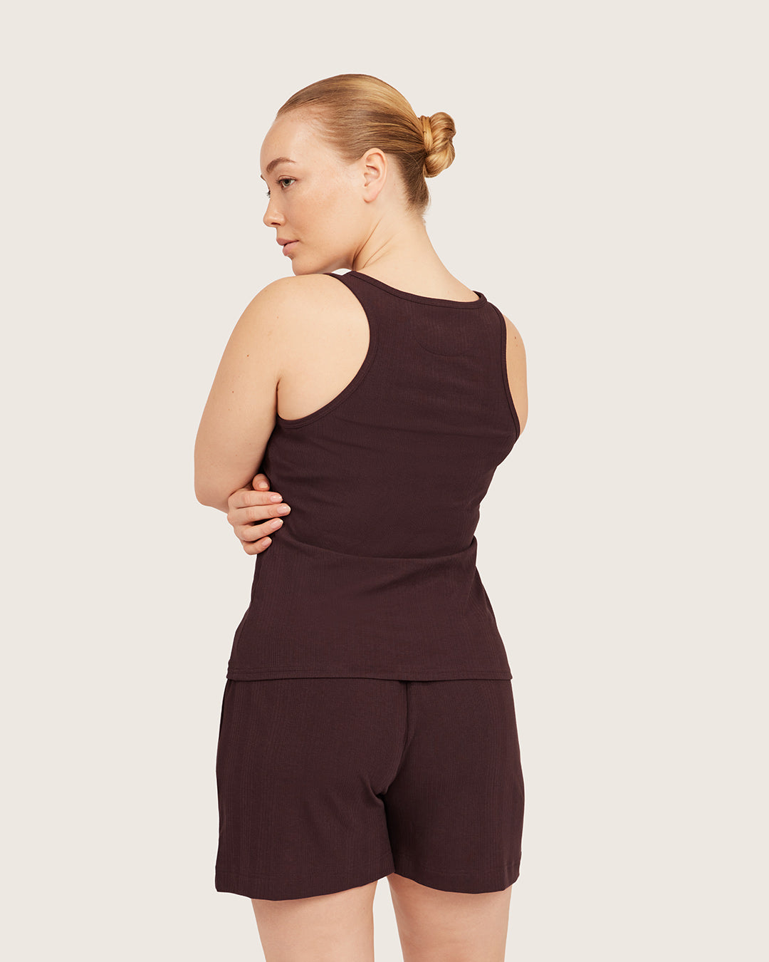 Lounge Tank Top - Mulberry