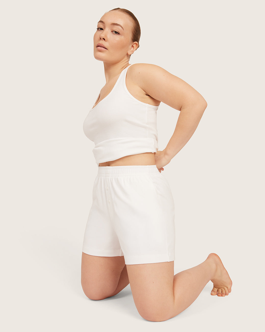 Lounge Shorts - Chalk White