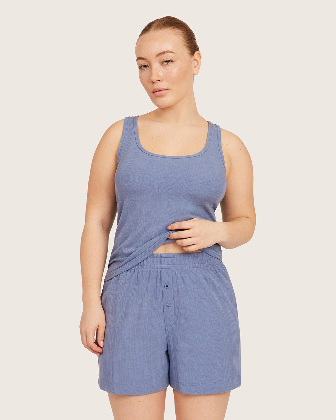 Lounge Shorts - Steel Blue