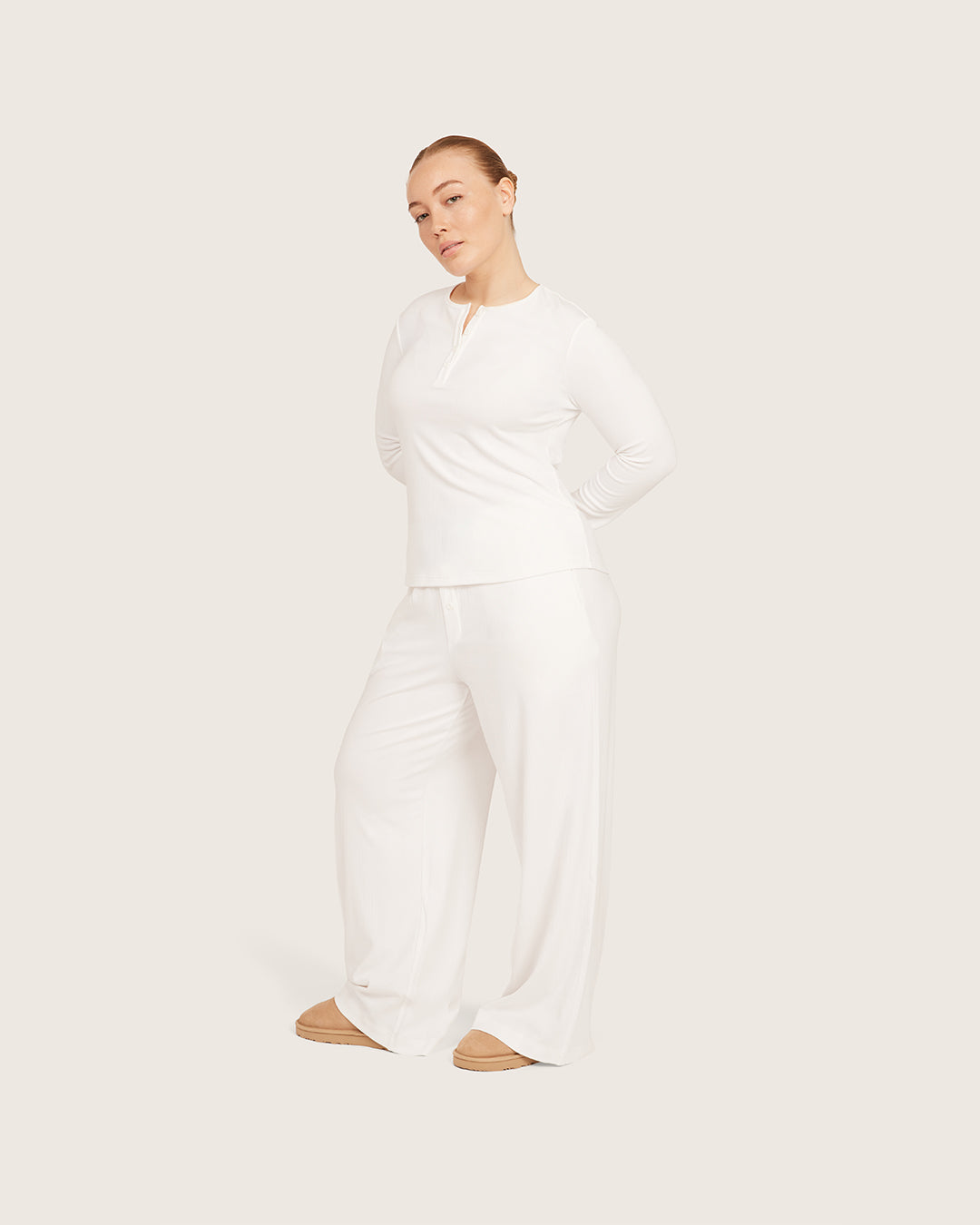 Lounge Pants - Chalk White