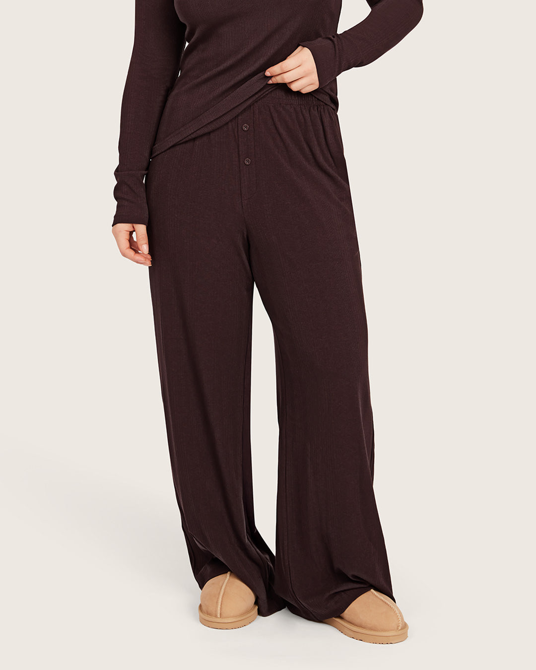 Lounge Pants - Mulberry