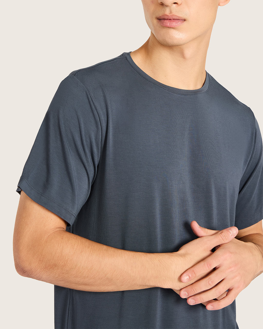 Men's Base Layer Crew Neck T-Shirt - Storm