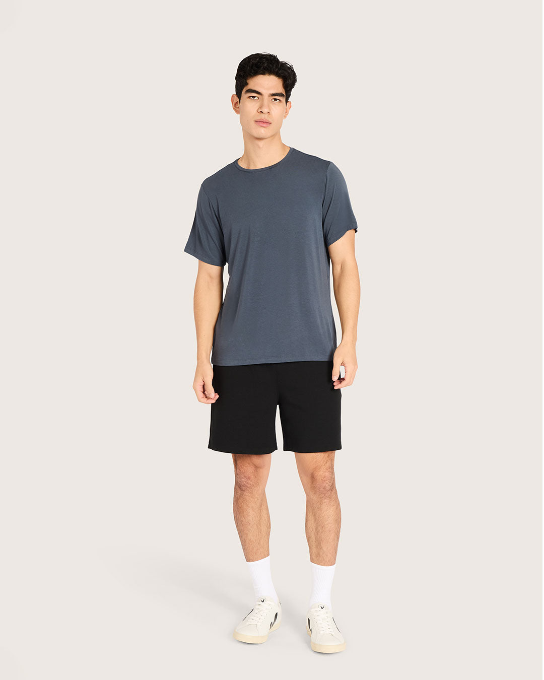 Men's Base Layer Crew Neck T-Shirt - Storm
