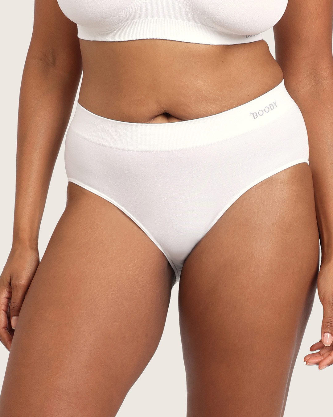 Midi Briefs - White