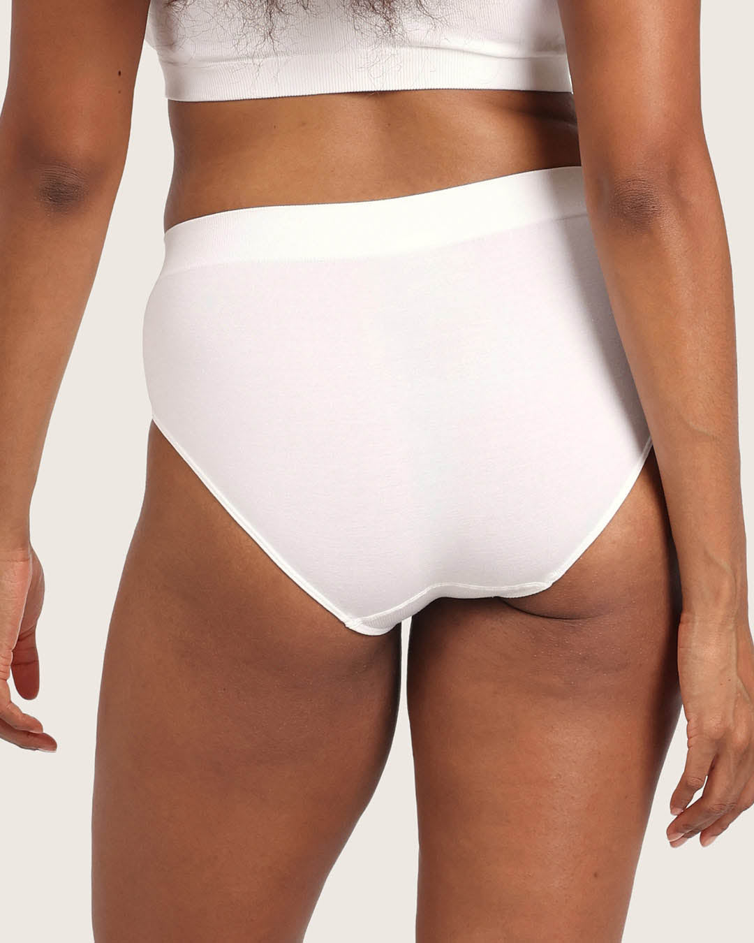 Midi Briefs - White