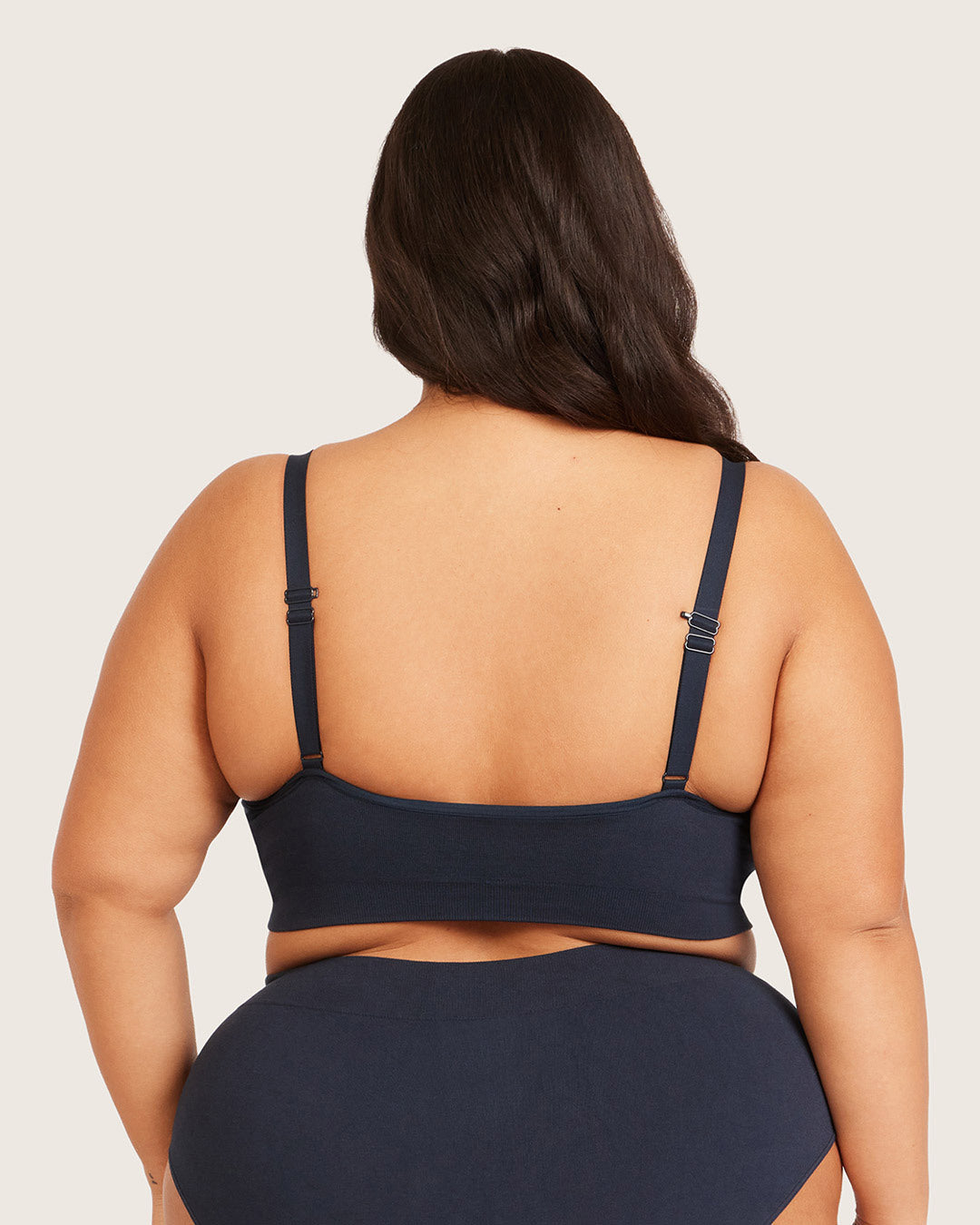Wireless Full Bust T-Shirt Bra - Midnight