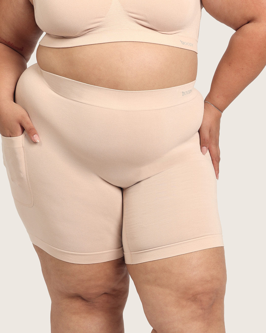 Seamfree Undershorts with Pocket 6" - Shell