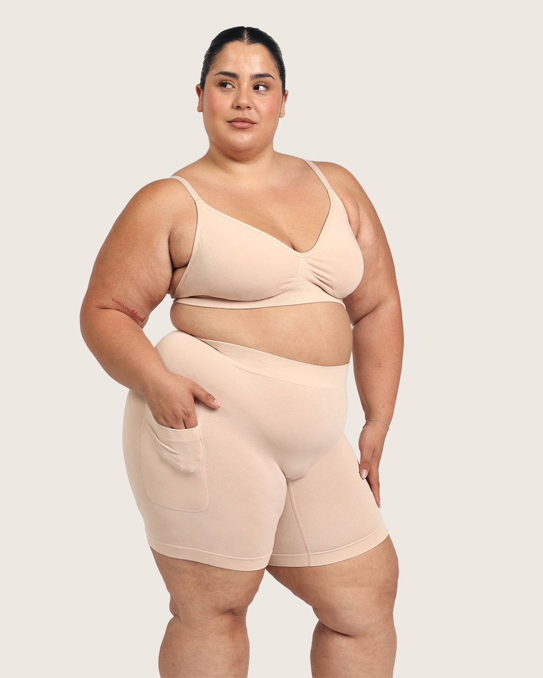 Seamfree Undershorts with Pocket 6" - Shell