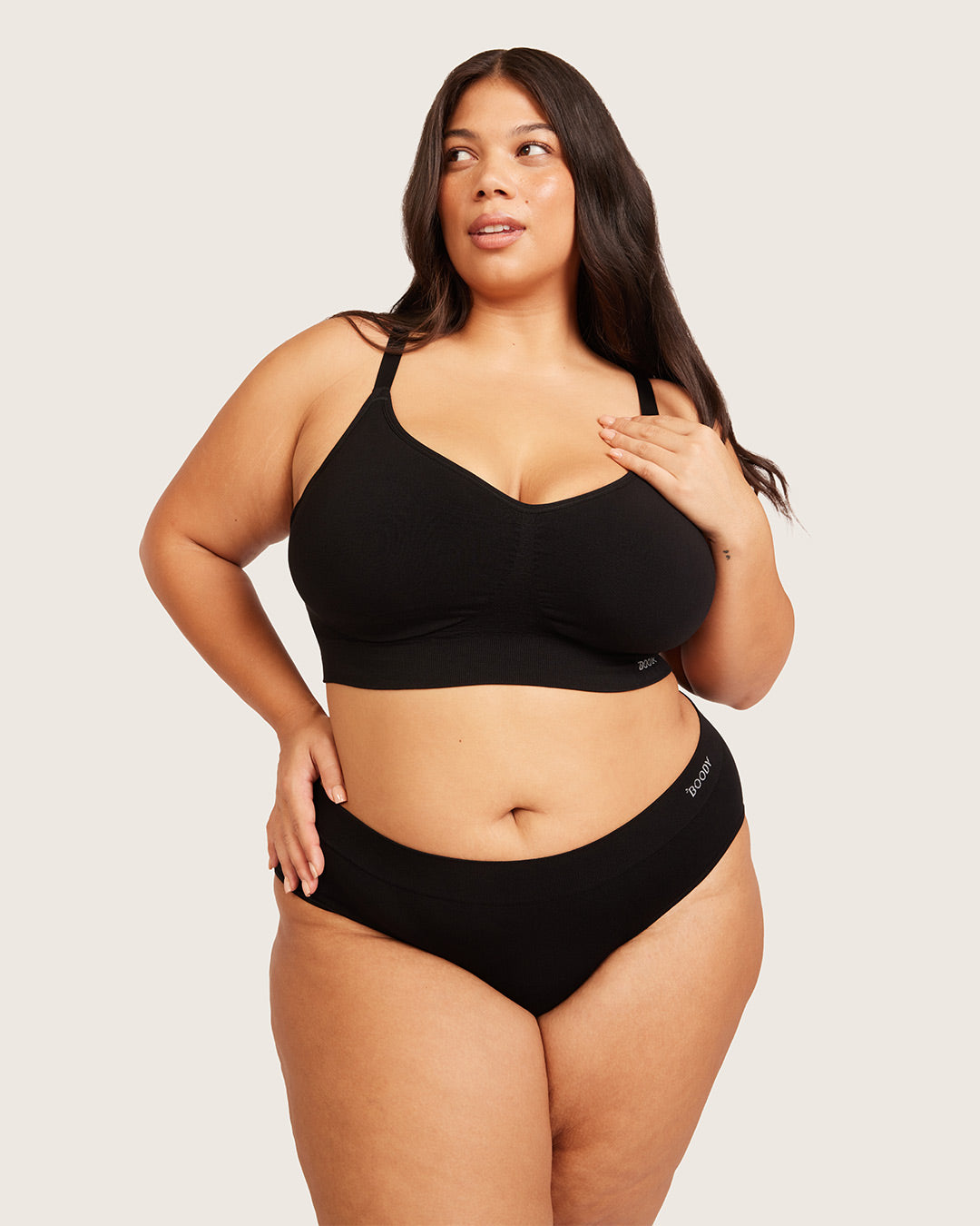 Midi Briefs - Black