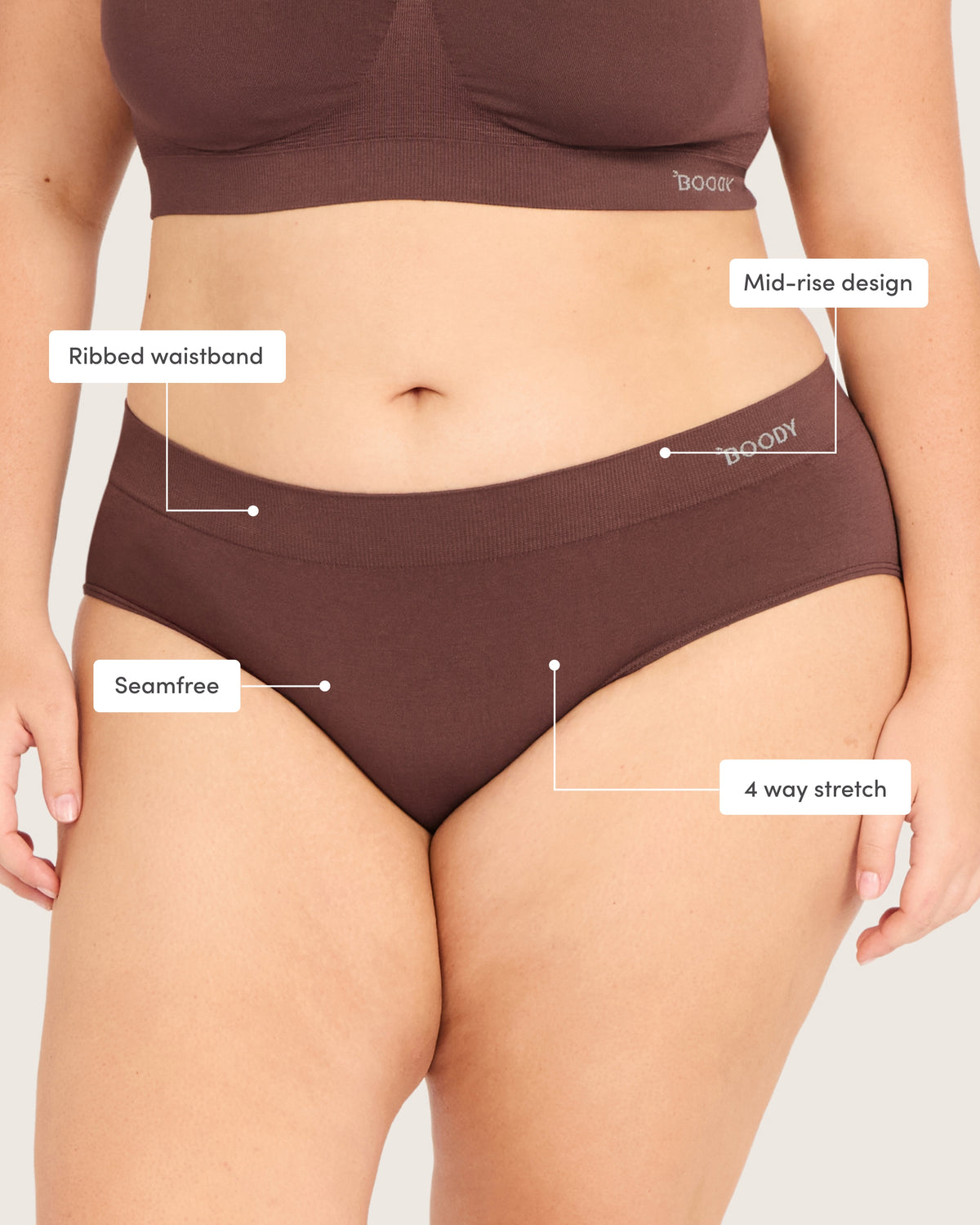 Midi Briefs - Espresso