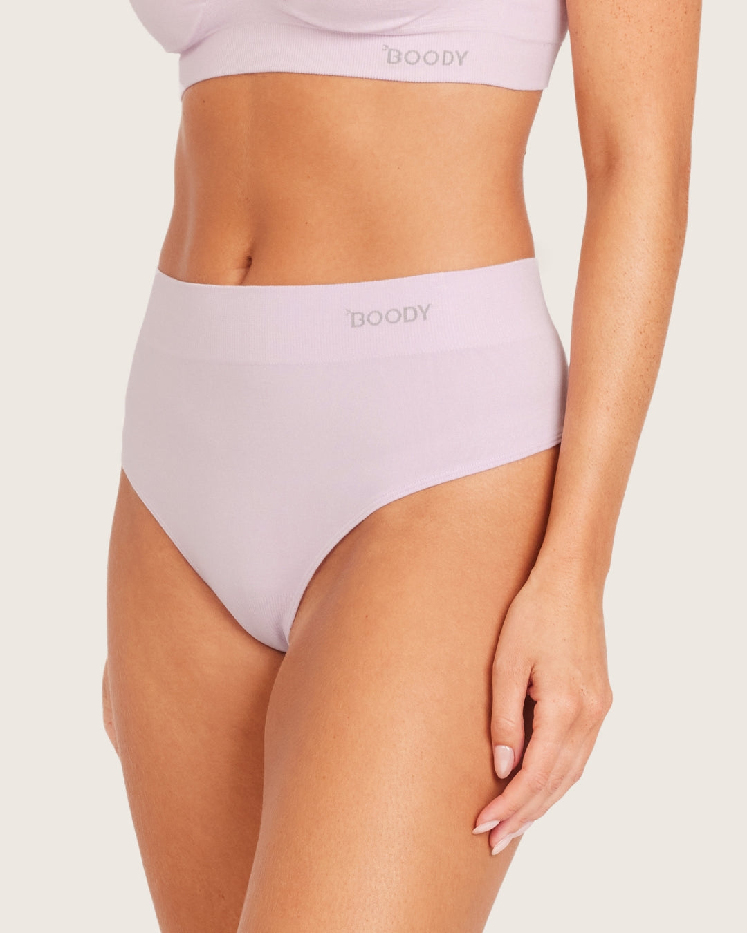 High Waist G-String - Orchid