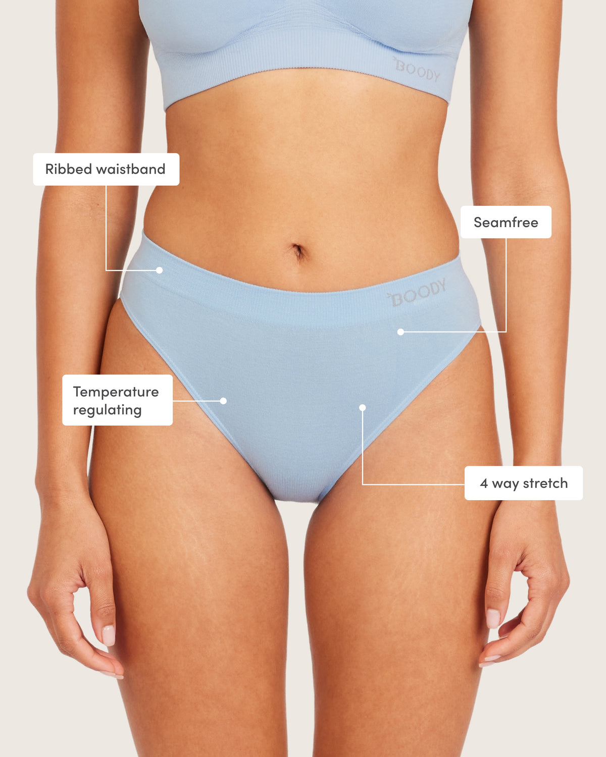 Classic Bikini - Sky Blue