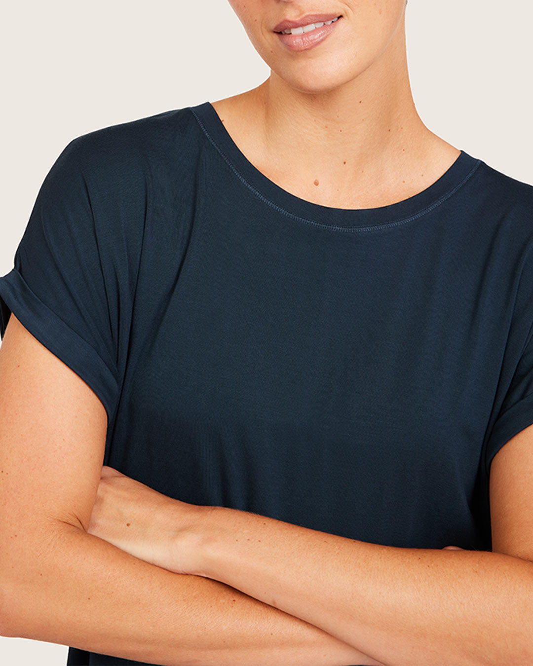 Downtime Lounge Top - Midnight