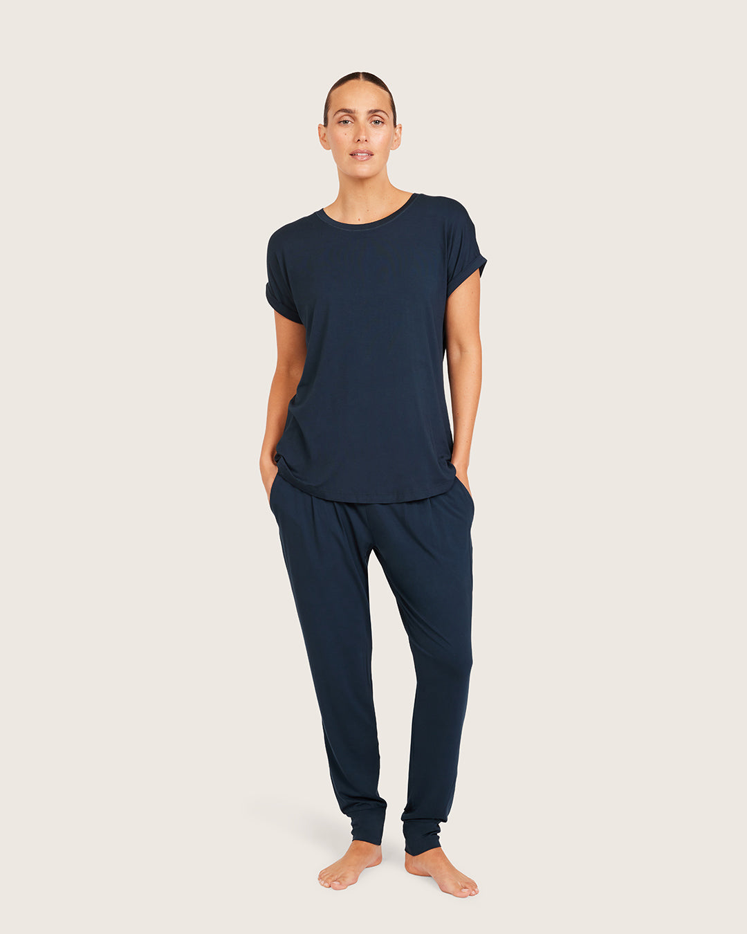 Downtime Lounge Top - Midnight