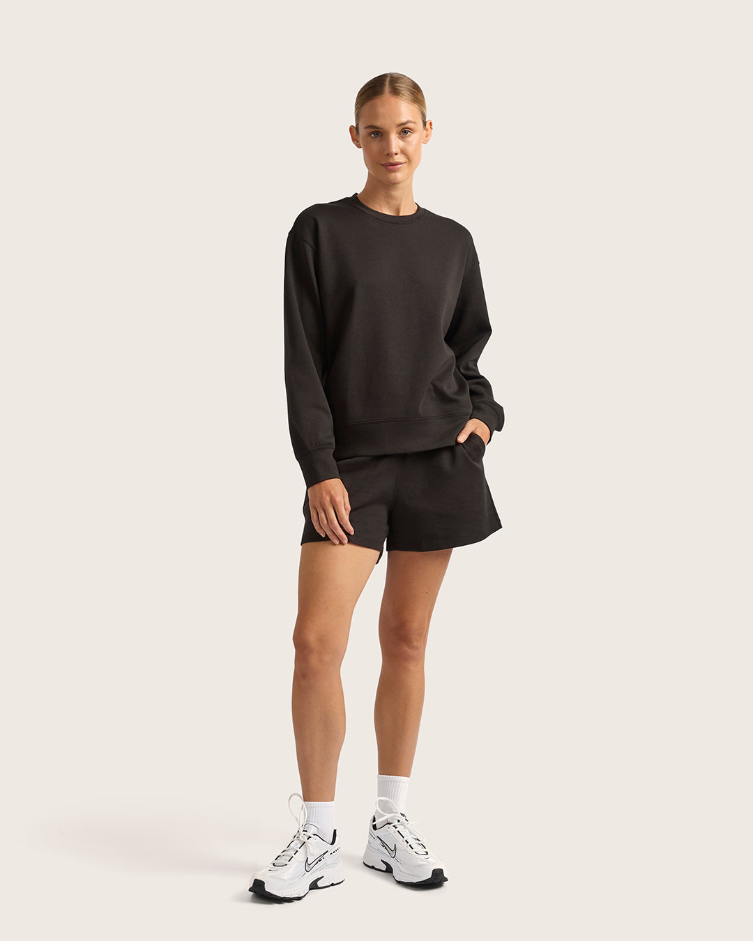 Women's Sweat Shorts 3" - Black