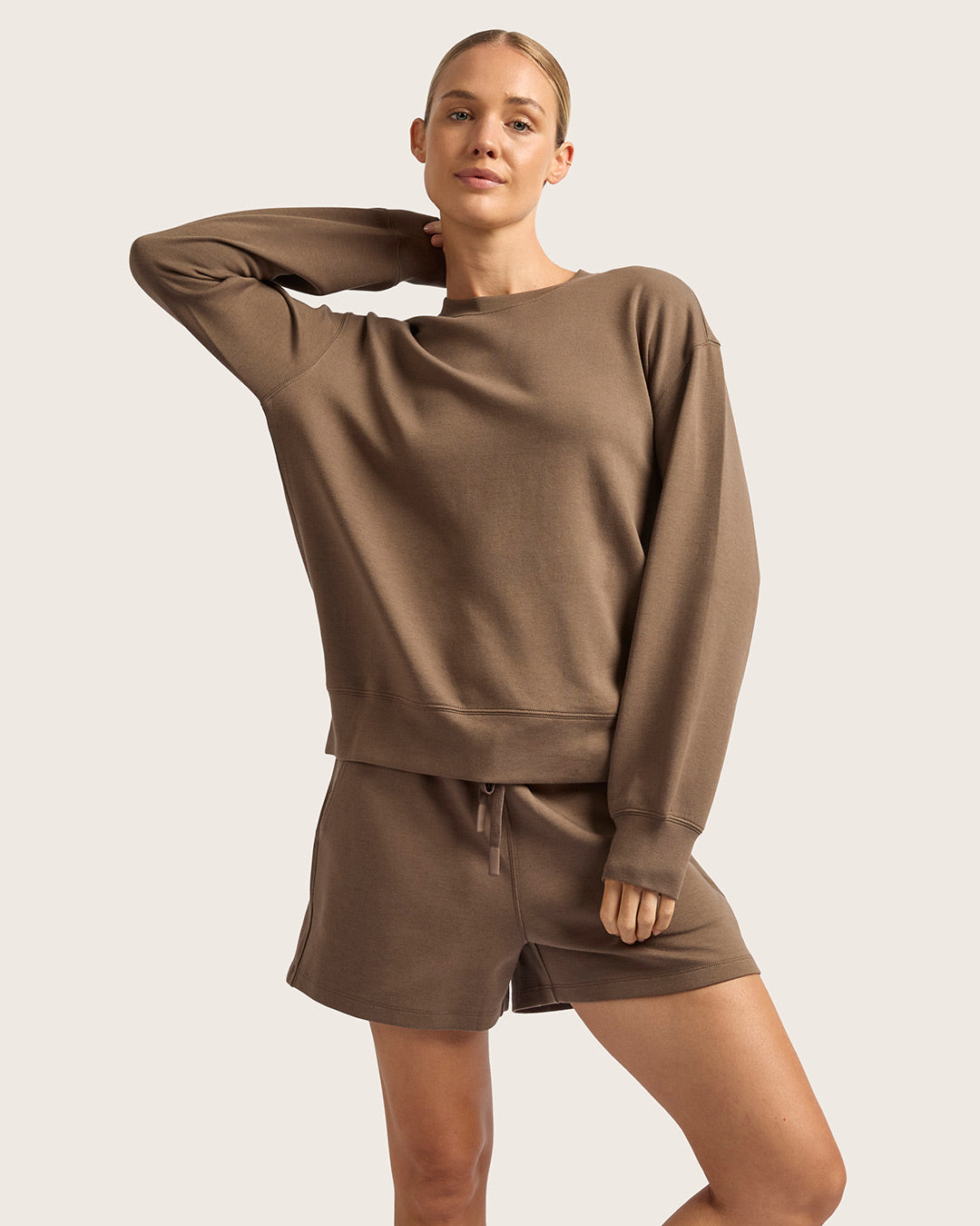 Women's Sweat Shorts 3" - Oyster