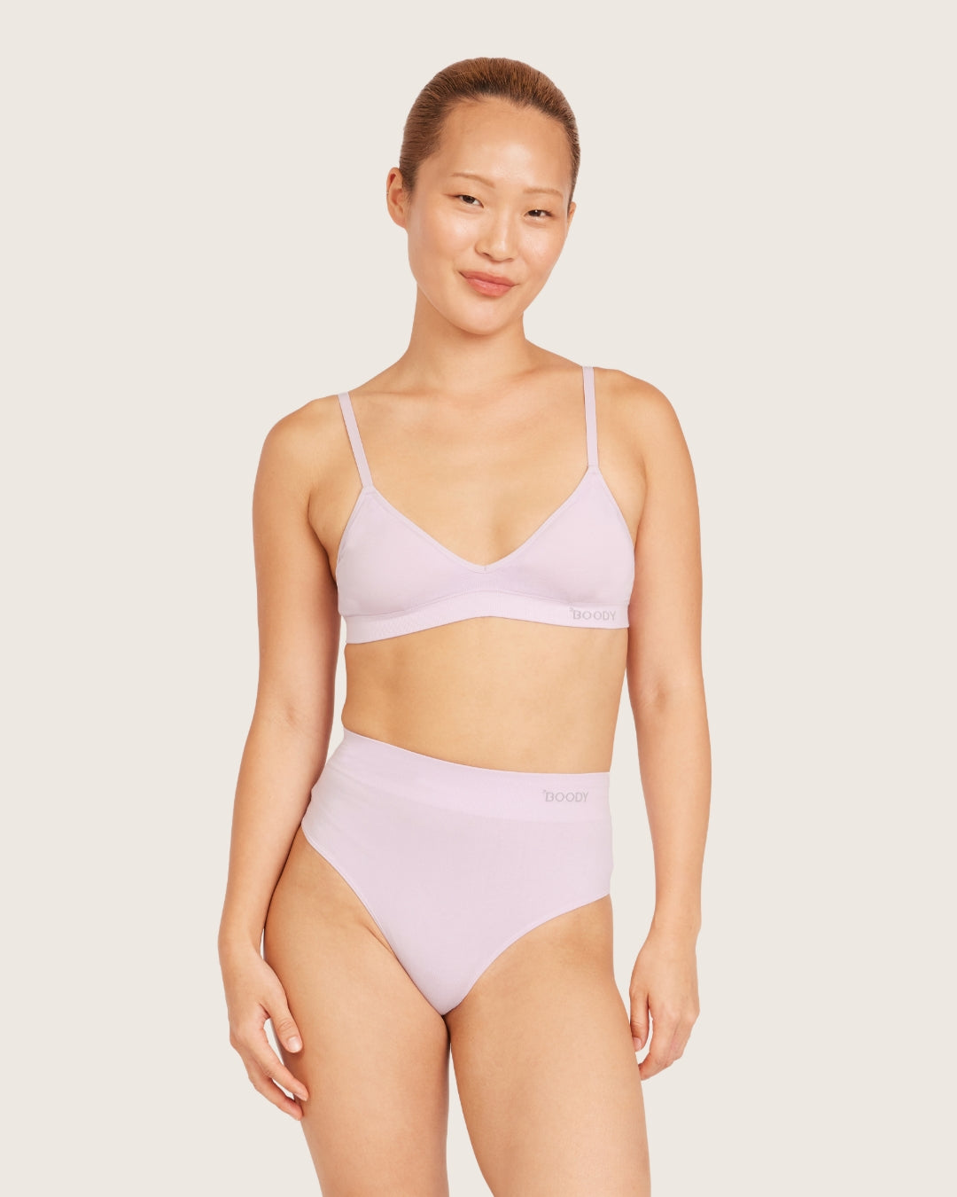 High Waist G-String - Orchid