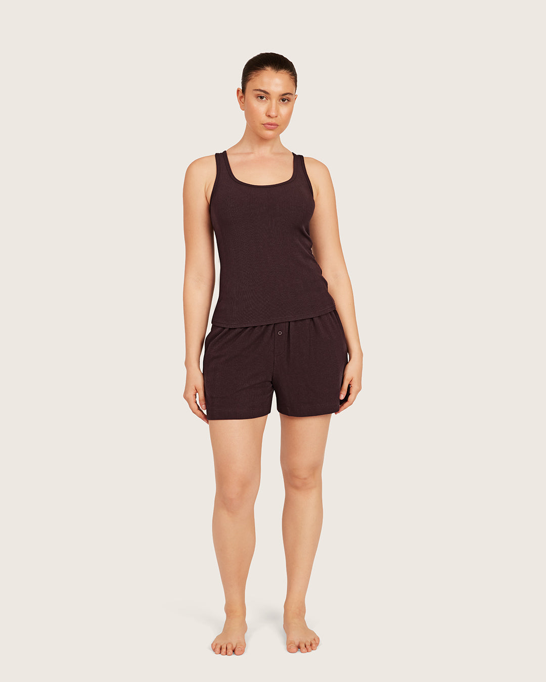 Lounge Shorts - Mulberry