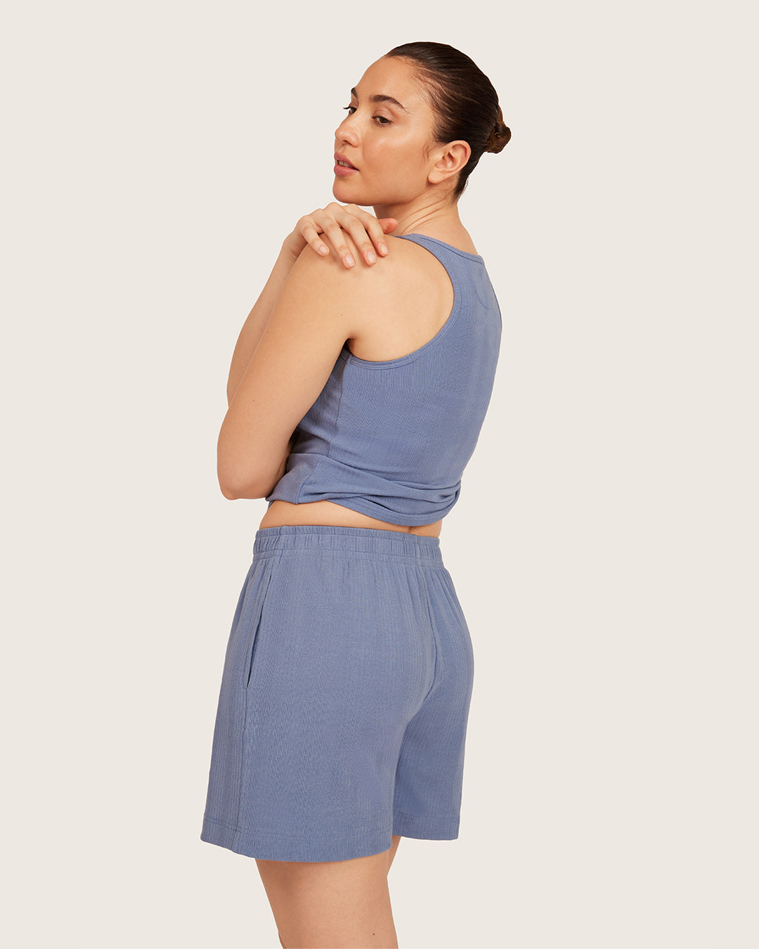 Lounge Shorts - Steel Blue